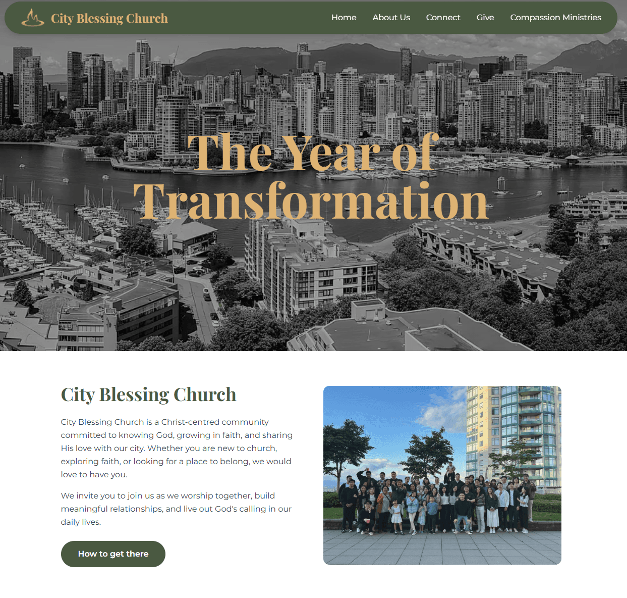 VCB Web project preview